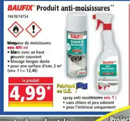 Norma BAUFIX Produit anti-moisissures offre