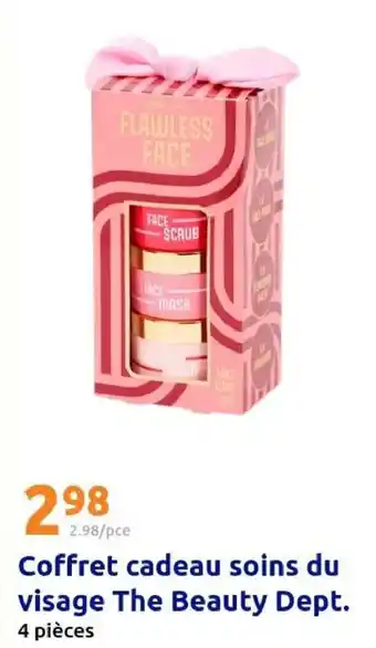Action Coffret cadeau soins du visage the beauty dept. offre