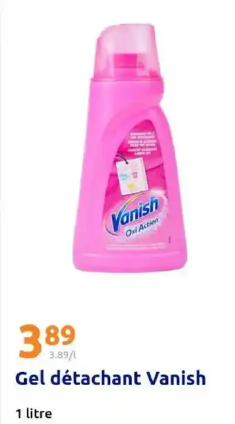 Action Gel détachant Vanish offre
