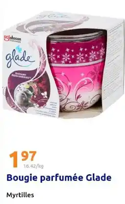 Action Bougie parfumée Glade offre