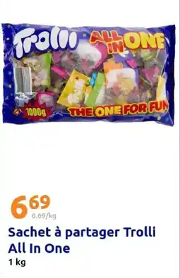 Action Sachet à partager trolli all in one offre
