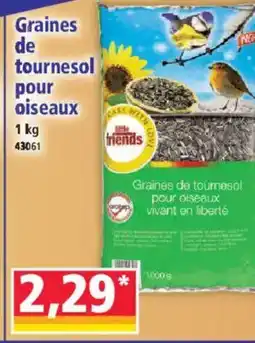 Norma Graines de tournesol pour oiseaux offre
