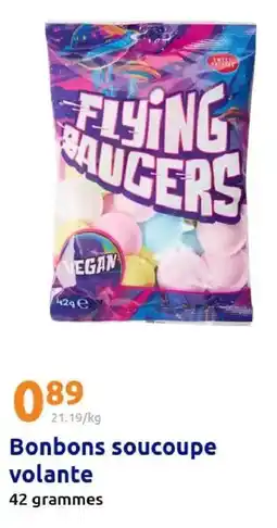 Action Bonbons soucoupe volante offre