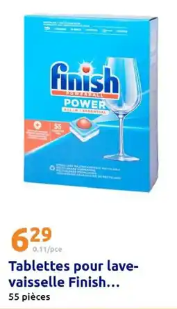 Action Tablettes pour lave- vaisselle finish offre