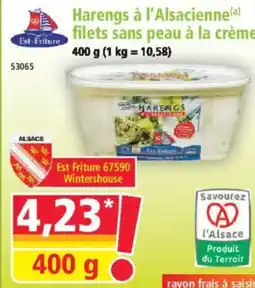 Norma Harengs à l'Alsacienne filets sans peau à la crème offre