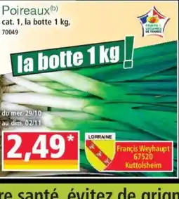 Norma Poireaux offre