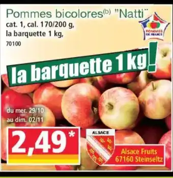 Norma Pommes bicolores Natti offre