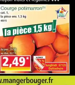 Norma Courge potimarron offre