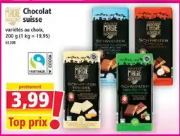 Norma Chocolat suisse offre