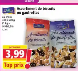 Norma DELICIA Assortiment de biscuits ou gaufrettes offre