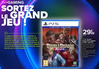 Carrefour Jeu double dragon revive edition limitée pour ps5 offre