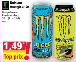 Norma MONSTER Boisson énergisante offre