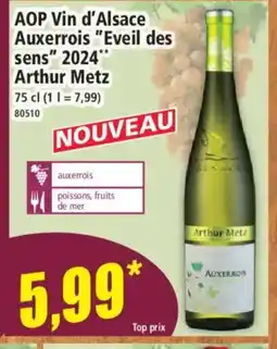 Norma AOP Vin d'Alsace Auxerrois Eveil des sens 2024 offre