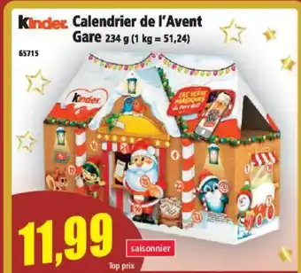 Norma KINDER Calendrier de l'Avent offre