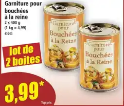Norma Garniture pour bouchées à la Reine offre