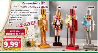Norma I-GLOW Casse-noisette LED offre