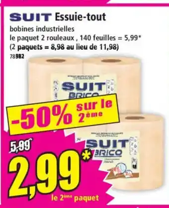 Norma SUIT Essuie-tout offre