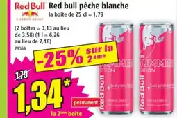 Norma RED BULL pêche blanche offre