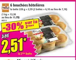 Norma ST MICHEL 6 bouchées hôtelières offre
