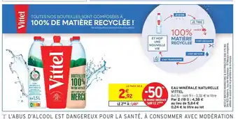 Intermarché Express VITTEL Eau minérale naturelle offre