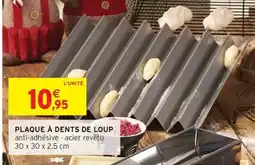 Intermarché Plaque à dents de loup offre