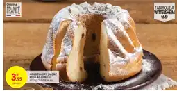 Intermarché Kougelhopf sucré poulaillon offre