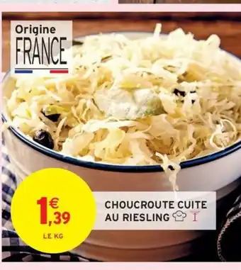 Intermarché Choucroute cuite au riesling offre