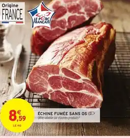 Intermarché Échine fumée sans os offre