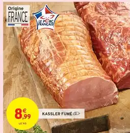 Intermarché Kassler fumé offre