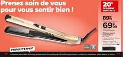 Carrefour SAINT ALGUE Lisseur vapeur Titanium V2.0 offre