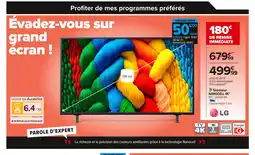 Carrefour LG Téléviseur NANOCELL 4K offre