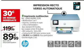 Carrefour HP Imprimante multifonction offre