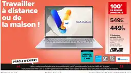 Carrefour ASUS Ordinateur portable OLED offre