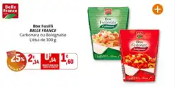 Coccinelle Supermarché Box fusilli belle france offre