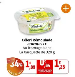 Coccinelle Supermarché Céleri rémoulade bonduelle offre