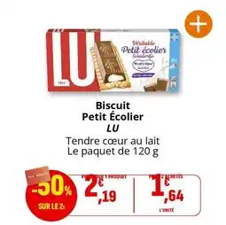 Coccinelle Supermarché Biscuit petit écolier lu offre