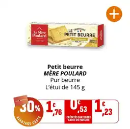 Coccinelle Supermarché Petit beurre mère poulard offre