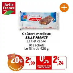 Coccinelle Supermarché Goûters moelleux belle france offre