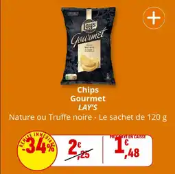 Coccinelle Supermarché Chips gourmet lay's offre