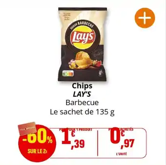 Coccinelle Supermarché Chips lay's offre