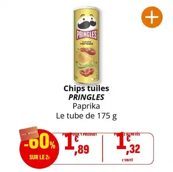 Coccinelle Supermarché Chips tuiles pringles offre