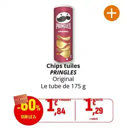 Coccinelle Supermarché Chips tuiles pringles offre