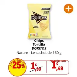 Coccinelle Supermarché Chips tortilla doritos offre
