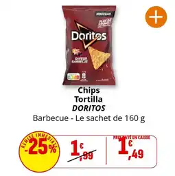 Coccinelle Supermarché Chips tortilla doritos offre