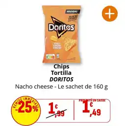 Coccinelle Supermarché Chips tortilla doritos offre