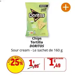Coccinelle Supermarché Chips tortilla doritos offre