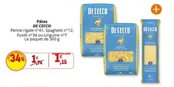 Coccinelle Supermarché Pâtes de cecco offre