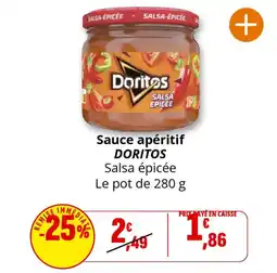 Coccinelle Supermarché Sauce apéritif doritos offre