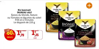 Coccinelle Supermarché Riz basmati taureau aile offre