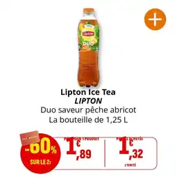 Coccinelle Supermarché Lipton ice tea lipton offre